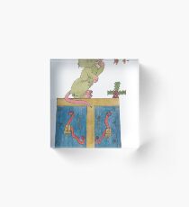 Christmas Mouse Acrylic Block
