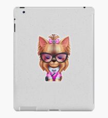 Yorkie Fashionista iPad-Hülle & Klebefolie