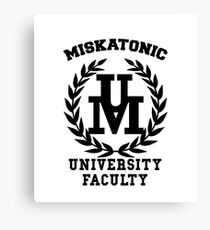 Miskatonic Faculty Canvas Print