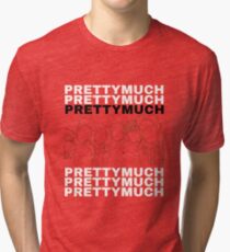 PRETTYMUCH Merch - Boyband Icon Tri-blend T-Shirt