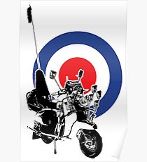 Scooter target - Mods 2 Poster