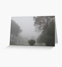 Foggy Morning Greeting Card
