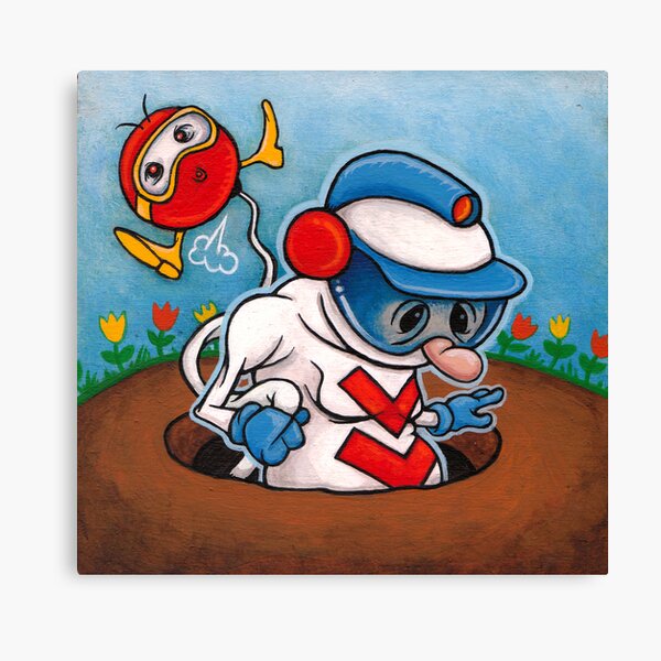DigDug Canvas Print