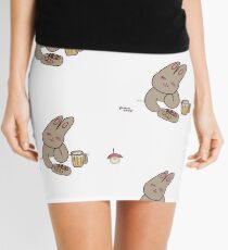 Drunk Bunny in Bistro Mini Skirt