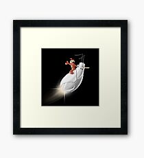 Once upon a time ... NOO. Framed Print