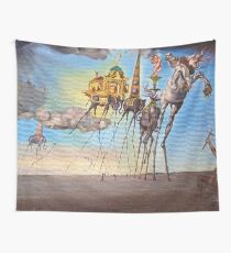 The temptation of st. Anthony Wall Tapestry