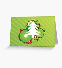 Vector Tree Greeting Card