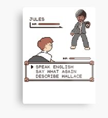 Jules Winnfield - Pulp Fiction Quotes Metal Print