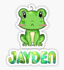 Jayden Frog Sticker