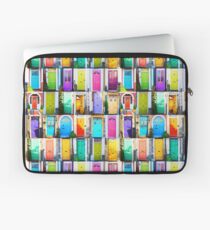 Rainbow Bright Front Doors Laptop Sleeve