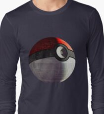 Pokeball Deathstar Long Sleeve T-Shirt