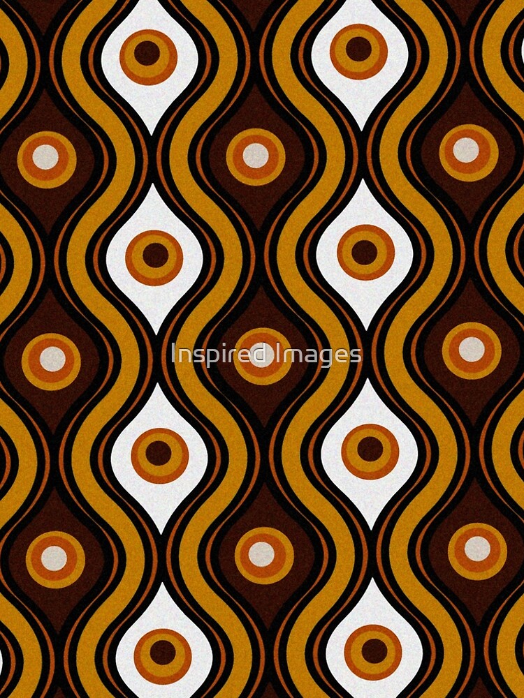 Retro 1970's Style Seventies Vintage Pattern by ImageMonkey