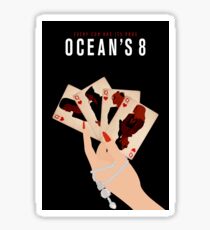 Ocean's 8 - Alternative Poster 1 Sticker
