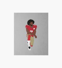 Colin Kaepernick Kneeling Art Board