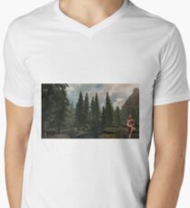 Naturist Men's V-Neck T-Shirt