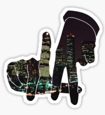 LA Hands of the City Sticker