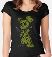 FNAF 3 Springtrap Women's Fitted Scoop T-Shirt