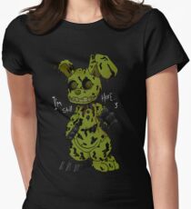 FNAF 3 Springtrap Women's Fitted T-Shirt