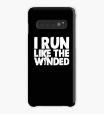 I Run Like The Winded Running Case/Skin for Samsung Galaxy