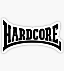 Hardcore Sticker