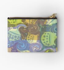 Froggy Swirl Studio Pouch