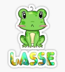 Lasse Frog Sticker