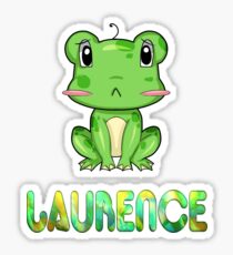 Laurence Frog Sticker