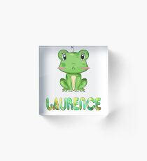 Laurence Frog Acrylic Block