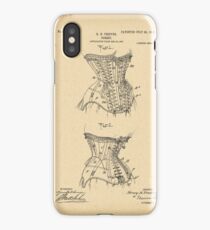 1908 Patent Corset iPhone Case
