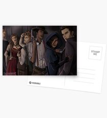 Six of Crows-The Dregs Postcards