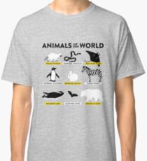 Animals of the world Classic T-Shirt