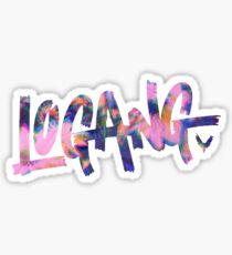 logang logan paul logo Sticker