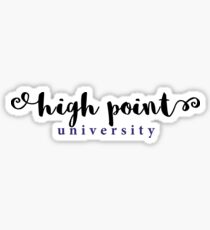 High Point University Sticker
