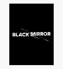 Black Mirrorâ„¢ - Broken Mirror Photographic Print