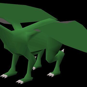 Classic Elvrag Green Dragon Old School Runescape OSRS