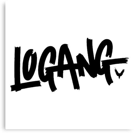 "logan paul logang logo" Canvas Print by mirtherey | Redbubble