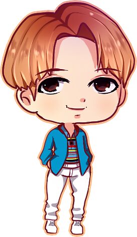 Pegatinas «Chibi RM BTS» de Lynari44 | Redbubble