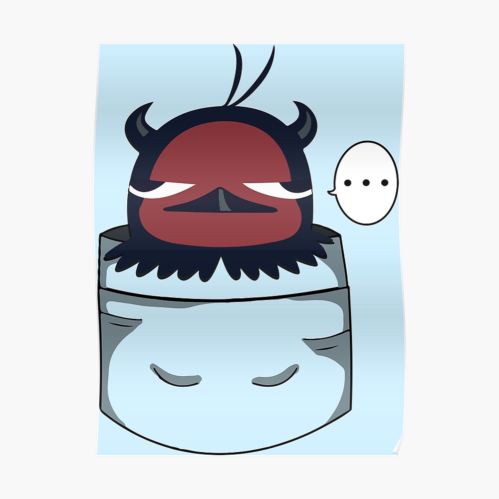 "Black Clover Asta Bird Nero" Poster by FrozenFox Redbubble