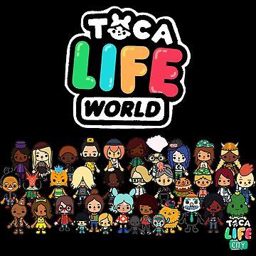 toca boca et gacha life Spiral Notebook for Sale by GeminiMoonA