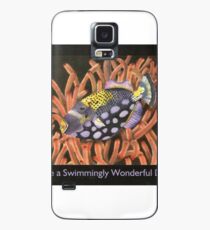 Have a Swimmingly Wonderful Day Case/Skin for Samsung Galaxy