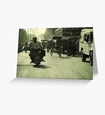 Rush Hour Greeting Card