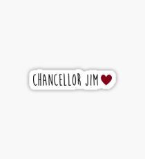 Chancellor Jim Sticker