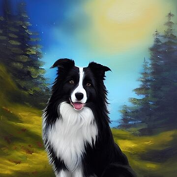 Border Collie, Posters, Art Prints, Wall Murals