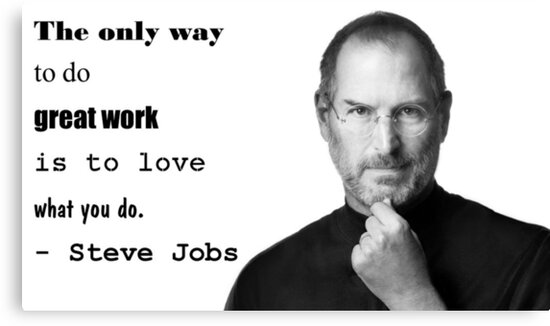 Steve Jobs Motivational Quote Canvas Prints By Safaalixox Redbubble