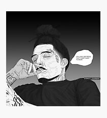 You look like people that I don't want to know - $o$Mula Photographic Print