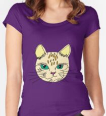 Cute Women's Fitted Scoop T-Shirt