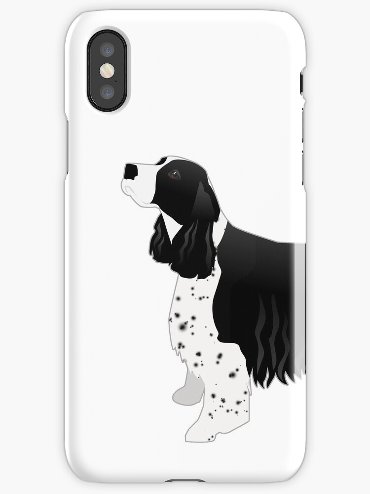 basic breeds quot springer spaniel basic breed silhouette quot iphone cases skins by basic breeds quot springer spaniel basic breed silhouette quot iphone cases skins by