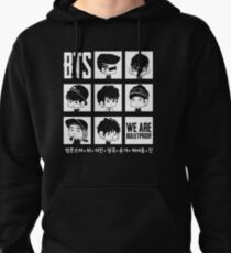 BTS WE ARE BULLETPROOF Chibi Pullover Hoodie