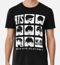 Camiseta premium para hombre BTS SOMOS BULLETPROOF Chibi
