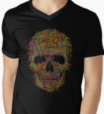 Acid Skull Men's V-Neck T-Shirt